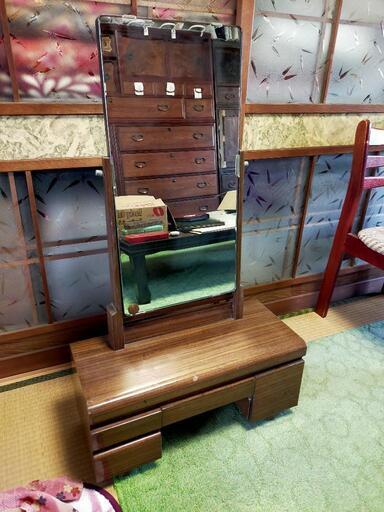 【昭和レトロ】鏡台【家具】