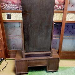 【昭和レトロ】鏡台【家具】の画像