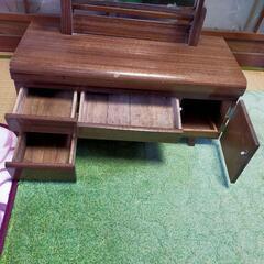 【昭和レトロ】鏡台【家具】の画像