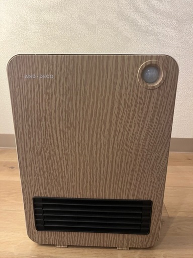 人感センサー付 セラミックファンヒーター ベーシックモデル　Modern Deco