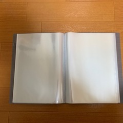ブックファイル　ブルー②の画像