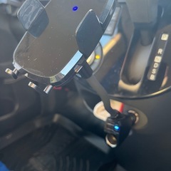 終了　車載　 ワイヤレス　充電器　シガーソケット 　