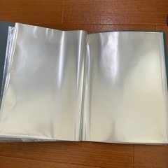 ブックファイル　ブルー①の画像