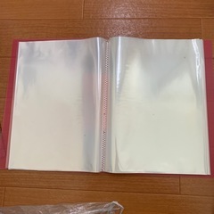 ブックファイル　ピンクの画像