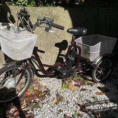 電動自転車　三輪の画像