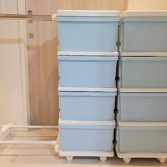 【至急！】★カラーチェスト★ハンガーラック付きの画像