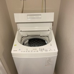 東芝 ウルトラファインバブル洗浄搭載 洗濯機 8㎏ 省スペースタイプ
