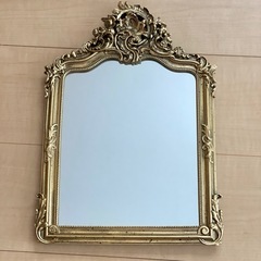 アンティーク加工★ミラー★ゴールド