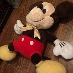 ミッキーマウスぬいぐるみ②の画像