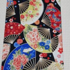京都ちせん　大判御朱印帳　ハンドメイド　御朱印帳　白鳥の子　扇