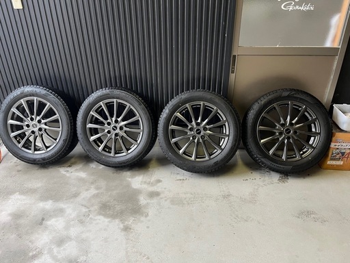 ブリヂストン195/60R17　現行　プリウス60 スタッドレスホイールセット　17インチ