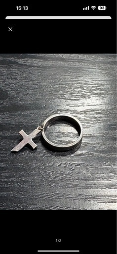 ショーンリーン　クロス付きリング