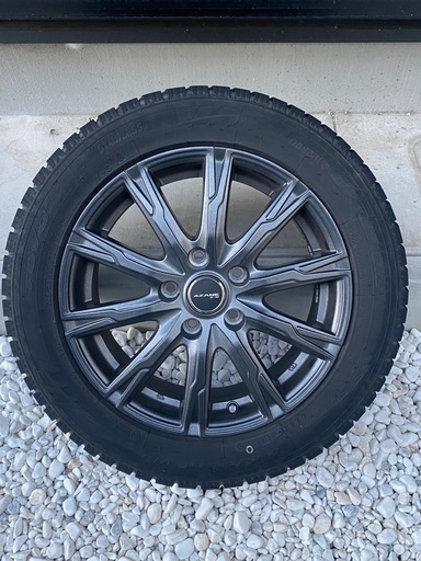 取り引き決まりました。　　日産リーフ　 アルミホイール付きスタッドレス　日産ディーラー購入品