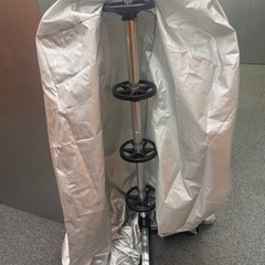 タイヤラック　キャスター&保護カバー付の画像