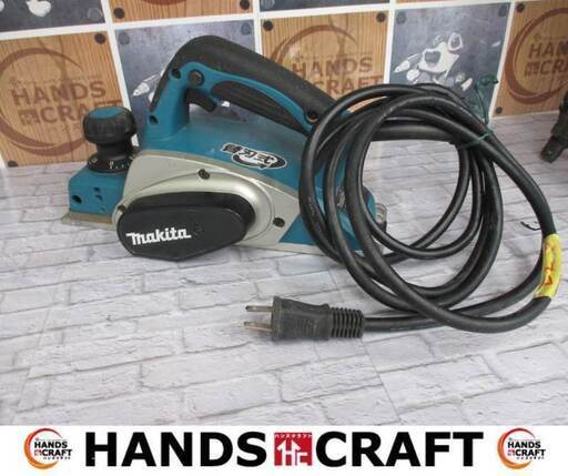 マキタ makita KP0800A 電気カンナ 中古品 82mm ※コンセント削れあり 【ハンズクラフト宜野湾店】