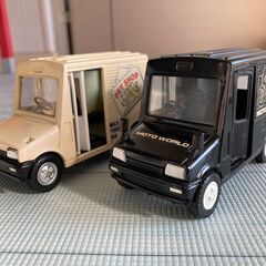 ダイハツ　ミラ　ウォークスルーバン　1988  1/32