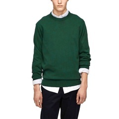 TOMMY HILFIGER　テイラードセーター　モスグリーン