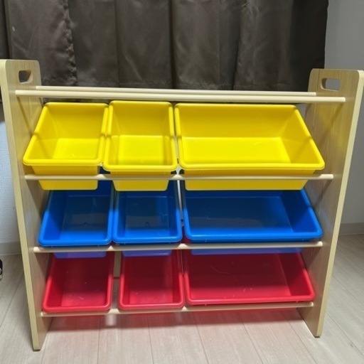 おもちゃ用収納棚