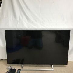 【北見市発】ソニー SONY 液晶テレビ KJ-49X8000E 2017年製 49型 黒 ゲーム 壁掛け 映画鑑賞 (E3141kmkmY)