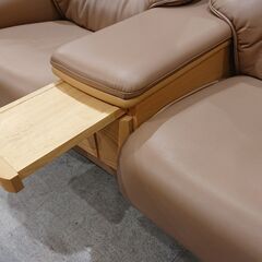 冨士ファニチア｜DUO｜2人掛｜リクライニングソファ｜オットマン付｜日本製の画像