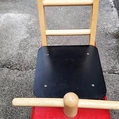 押しぐるま　木製玩具