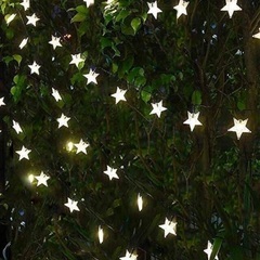 ソーラーイルミネーション　星型の画像