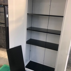 スチール書庫  両開きの画像