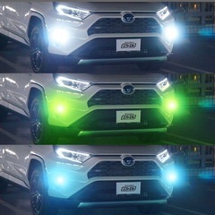 fcl LEDフォグランプ 3色切り替え LED フォグランプ ...