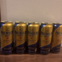 プレミアムモルツ500ml　４本、350ml３本