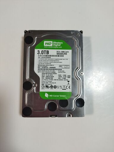 ３TB磁気ディスクを譲ります
