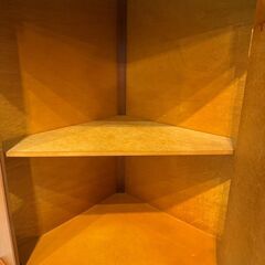 イギリスコーナーキャビネット【市内配送可能】【札幌　清田区　店頭引取可】の画像
