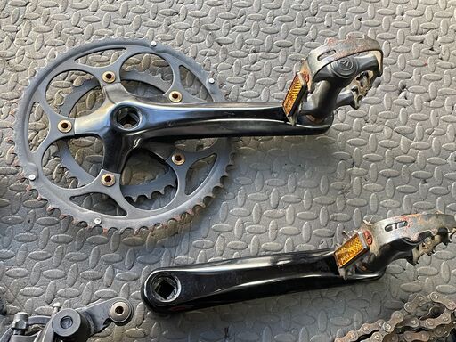 SHIMANO Tourney（シマノ　ターニー）２×７速　コンポーネントフルセット（リアスプロケットは含みません） SHIMANO Tourney（シマノターニー）2×7速コンポーネントフル