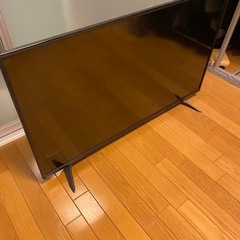 ジャンク品　　TOSHIBA 2018年製　　テレビ　43Ｖ
