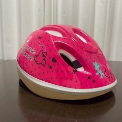 ミニーマウス🎀キッズ用 自転車ヘルメットの画像