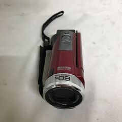 【北見市発】JVC FULLHDビデオカメラ GZ-E770-R 赤 旅行 イベント (E3147wY)の画像