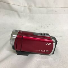 【北見市発】JVC FULLHDビデオカメラ GZ-E770-R 赤 旅行 イベント (E3147wY)の画像