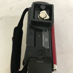【北見市発】JVC FULLHDビデオカメラ GZ-E770-R 赤 旅行 イベント (E3147wY)の画像