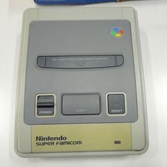 任天堂 SFC スーパーファミコン 本体 ジャンク品 2台セット 通電はOK ACアダプタ AVケーブル コントローラー付き 札幌市 新道東店の画像