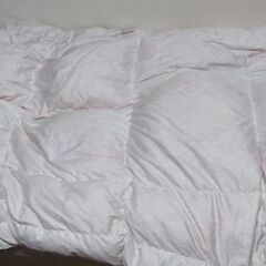 西川　羽毛布団　シングル　ホワイトマザーグース　定価12万円