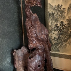 取りに来れる方限定‼️木のオブジェ /元値18万円の画像