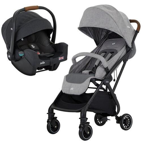 (新品) joie トラベルシステム チャイルドシート アイ-スナグ2\n+ 希望者無料中古joieベビーカー付き
