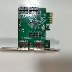 SATA III & eSATA拡張カードを譲りますの画像
