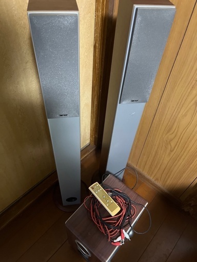 CAVジャパン　SW260  スピーカーセット　ジャンク品