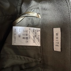 レディーススーツ（WHITE）　少し汚れありの画像