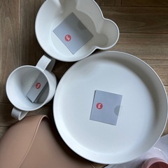 新品✨takキッズ皿離乳食セットの画像