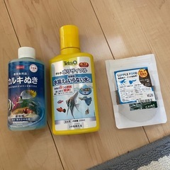 小型水槽　付属品込みの画像