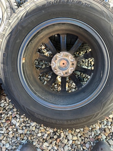 バリミゾ‼️２１５／６５／１６インチ‼️ウィンターマックス‼️スタッドレス　アルミホイール付‼️４本セット ‼️6.5J ハブ径７０mm