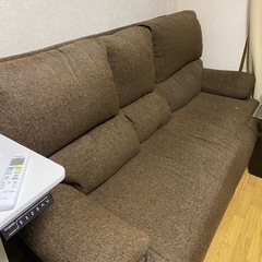 3Pソファ差し上げます。（引き取り限定）