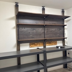 15日 さらだいちばん様 お渡し予定 DIY キャンプ道具 収納棚セット 2×4アジャスター付き