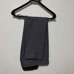 メンズスーツセット（冬用）　A4サイズ　未使用品※汚れあり　グレー色の画像